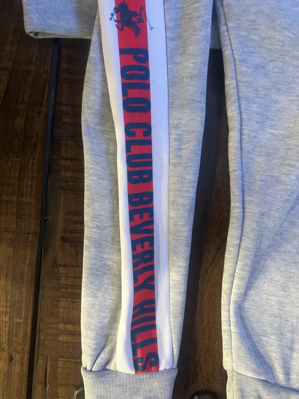 Beverly Hills Polo Club Kids Heather Gray Sweatshirt & Joggers Set